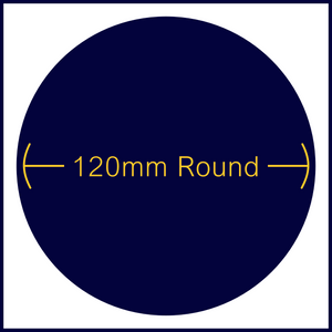120mm Round Shape