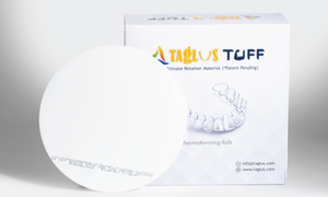 Taglus TUFF Retainer Material - 0.8mm x 120mm Round - 50 Sheets