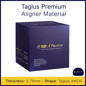 Taglus Premium Aligner Material - 0.76mm x ARCH - 125 Sheets